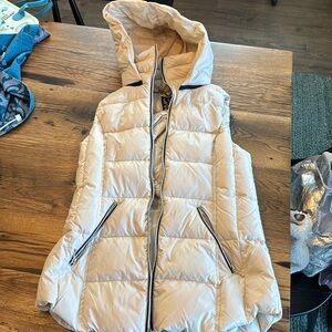 Anorak Duck Down Sleeveless Hoodie Vest